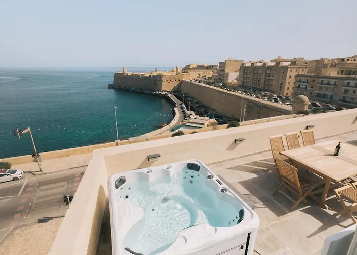Palazzo Stella Penthouse With Jacuzzi By Vallettastay * バレッタ